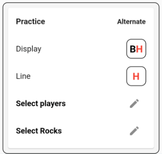 Alternate Practice